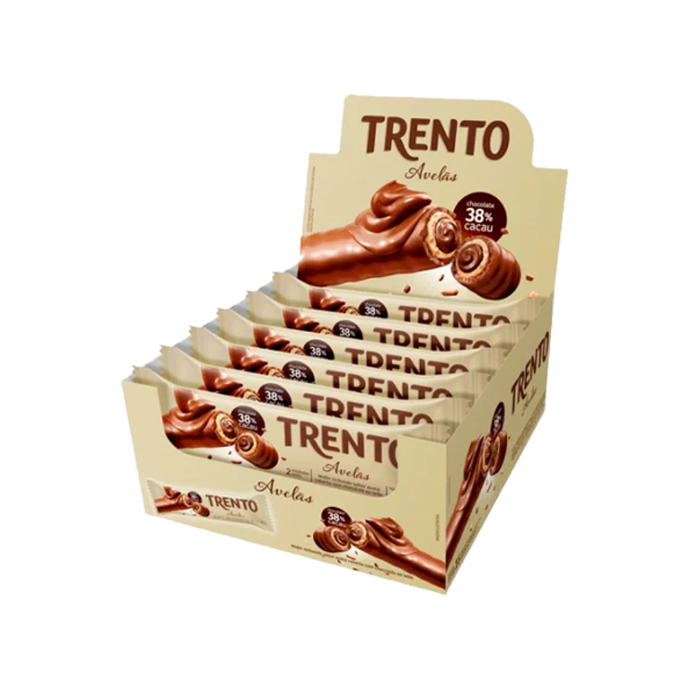 EMPAQUE DE  CHOCOLATES TRENTO AVELLANA - 16 Unidades