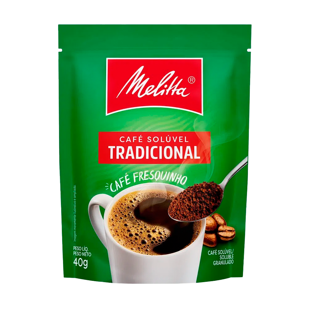 CAFÉ SOLUBLE MELITTA TRADICIONAL - 40g