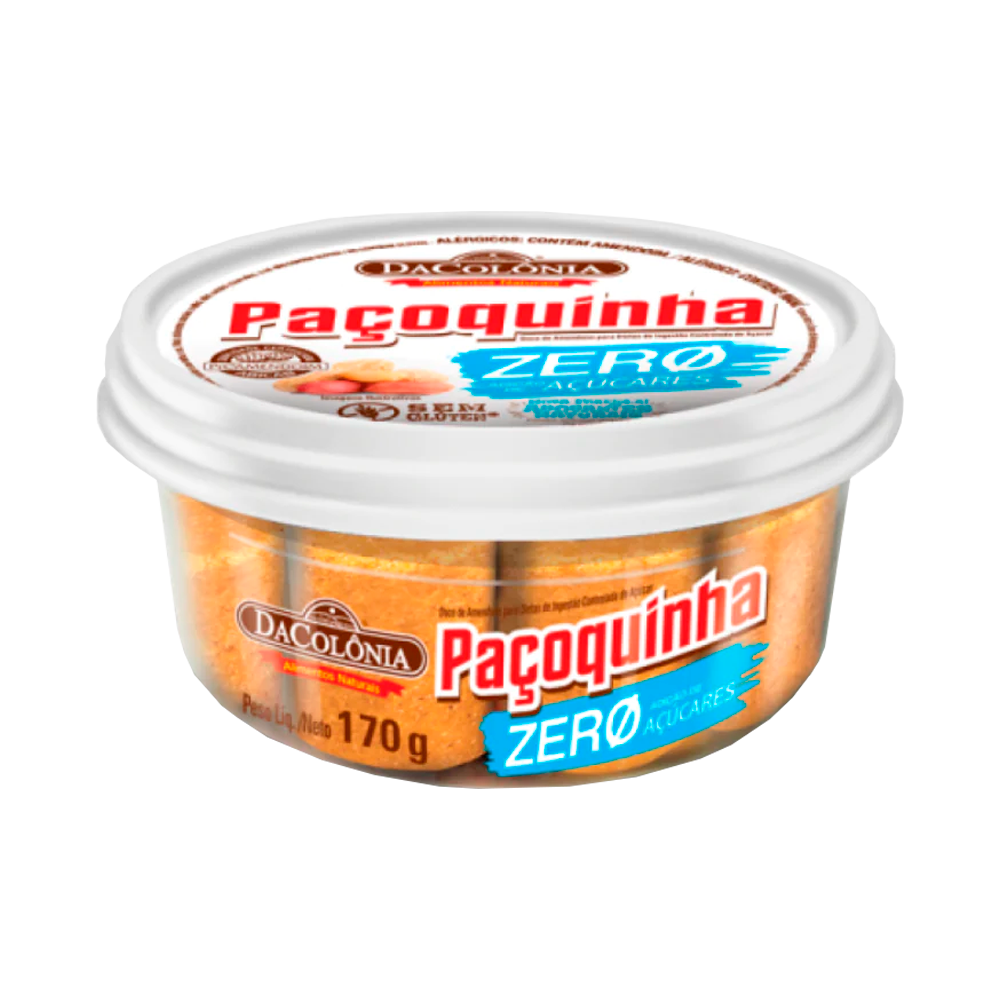 PAÇOCA CERO AZÚCAR DACOLÔNIA - 170g