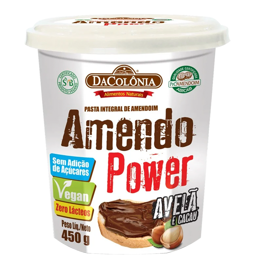 AMENDOPOWER AVELLANA Y CACAO 450g