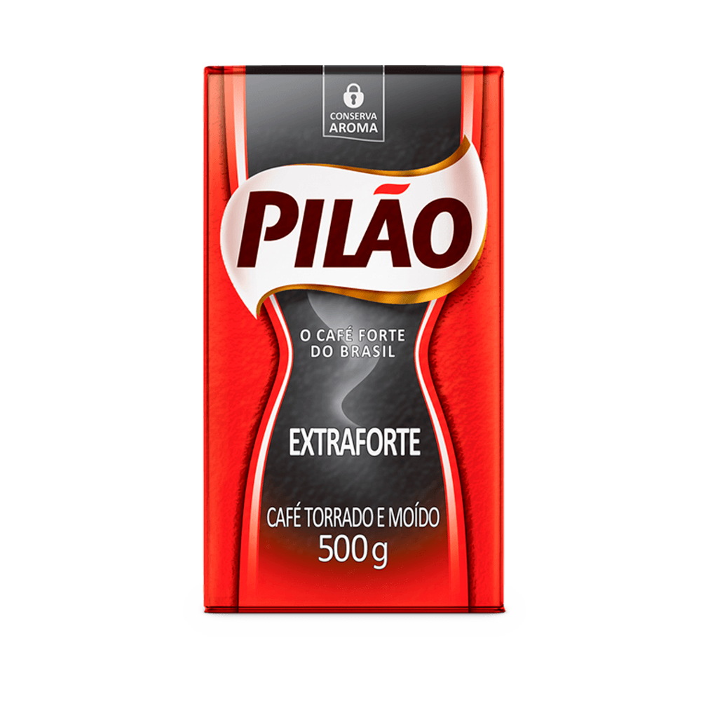 CAFÉ MOLIDO PILÃO EXTRAFUERTE - 500g