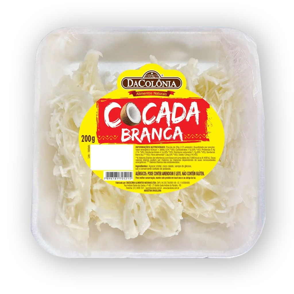 COCADA BLANCA DACOLONIA 200g