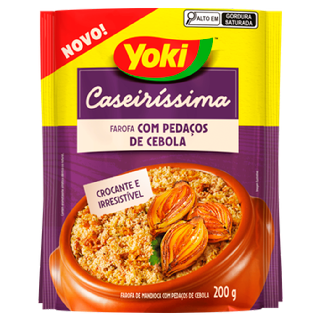 FAROFA CASEIRISSIMA CON CEBOLLA YOKI 200g