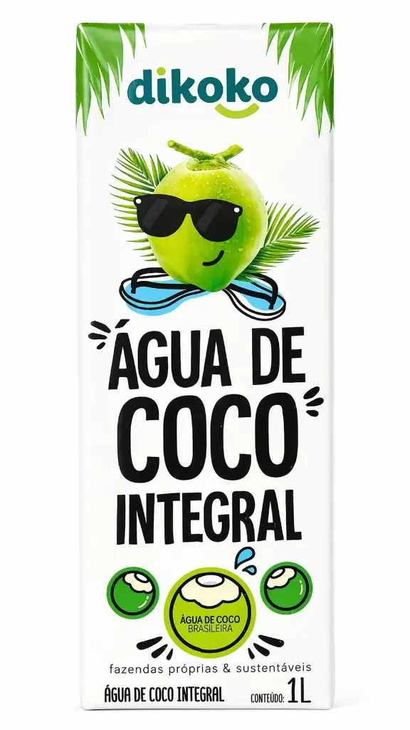AGUA DE COCO INTEGRAL DIKOKO 1l