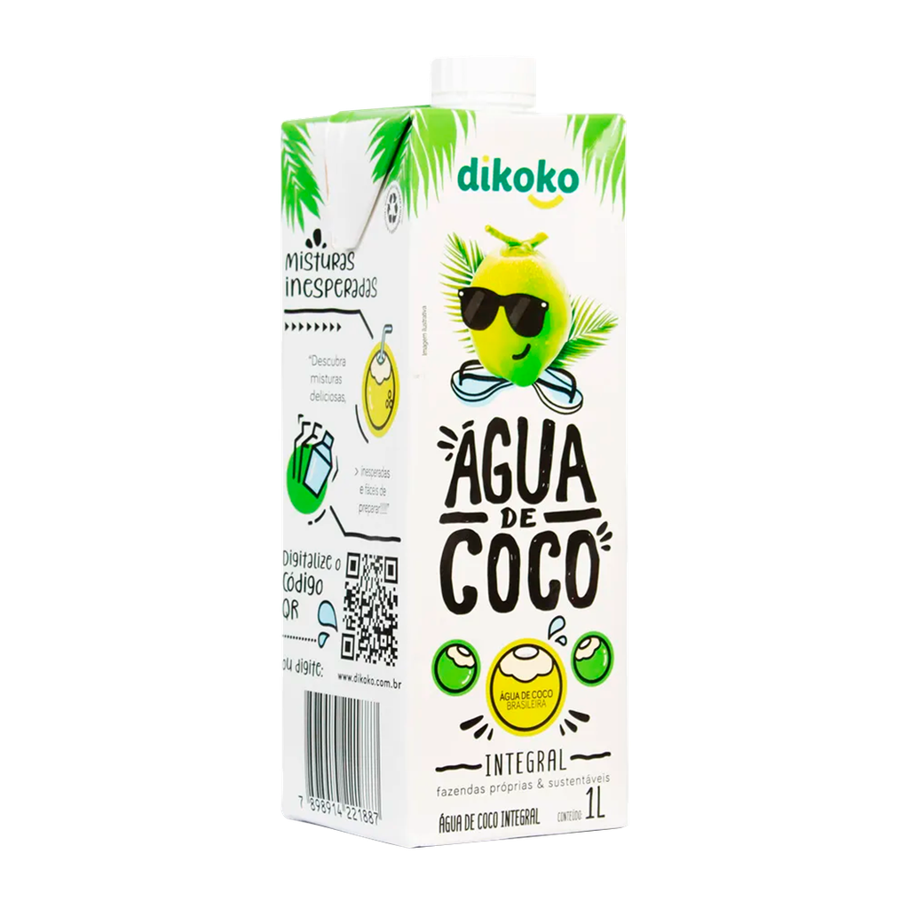 AGUA DE COCO INTEGRAL DIKOKO 1l