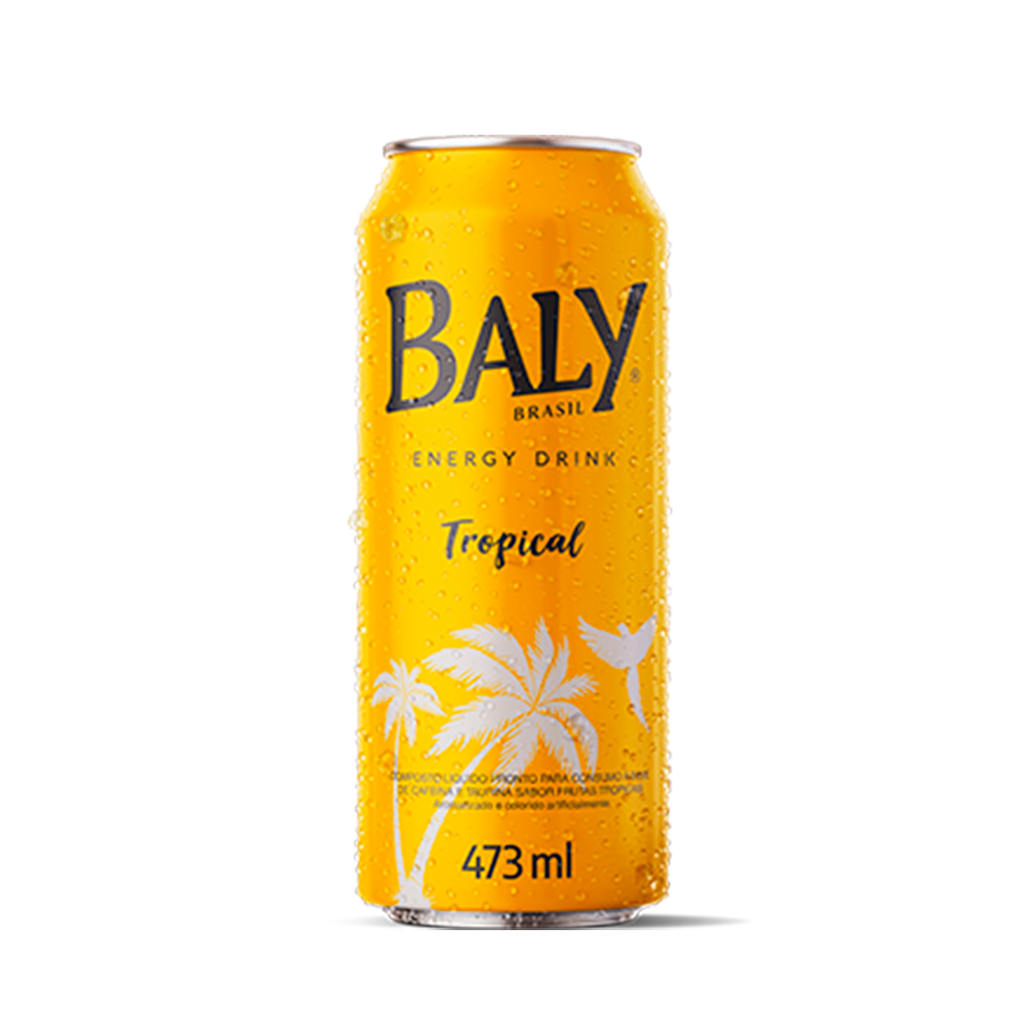 BALY ENERGY DRINK FRUTAS TROPICAIS 473ml
