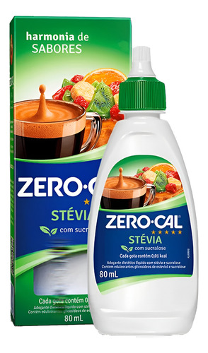 EDULCORANTE ZERO CAL STEVIA 80ml
