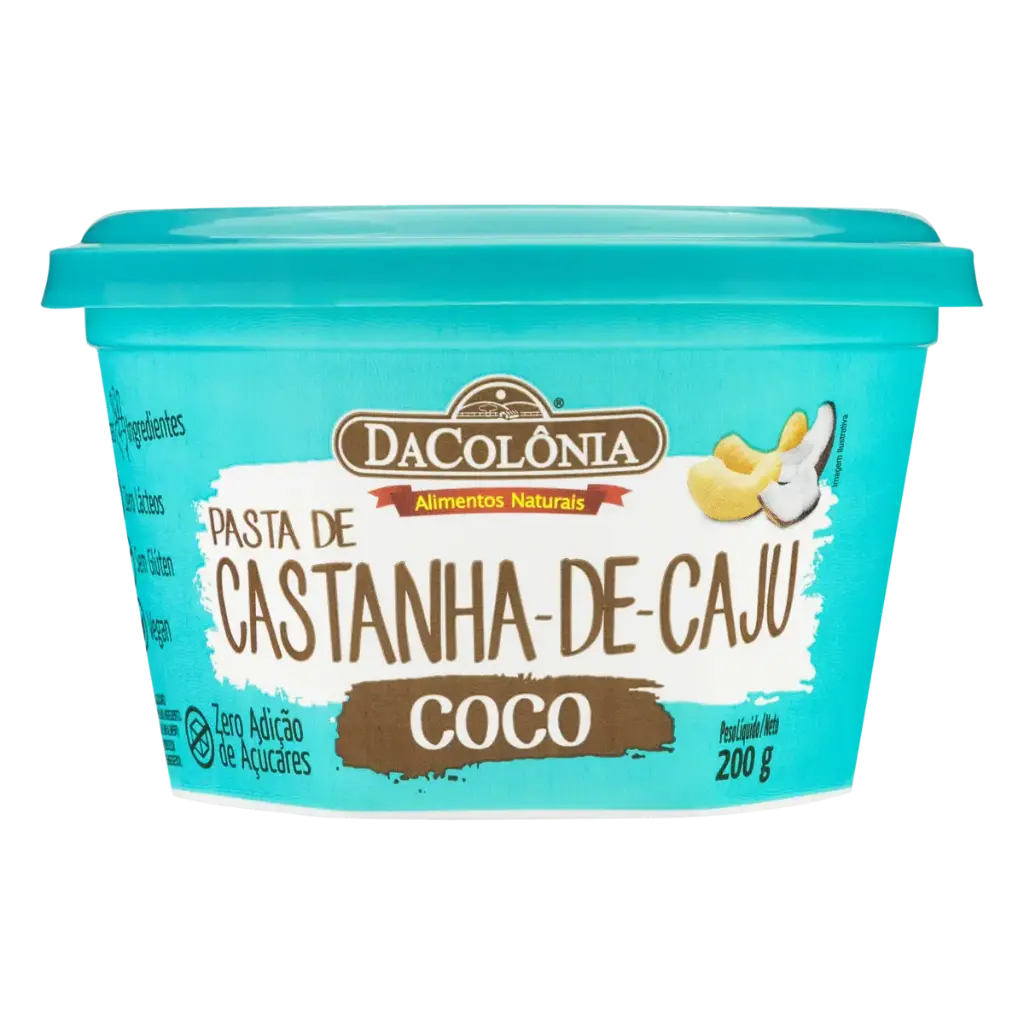 PASTA CASTANHA DE CAJU CON COCO 200g