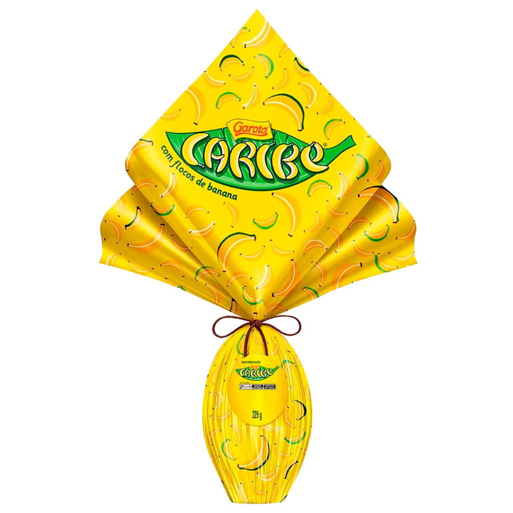 HUEVO DE PASCUA CARIBE GAROTO 229g