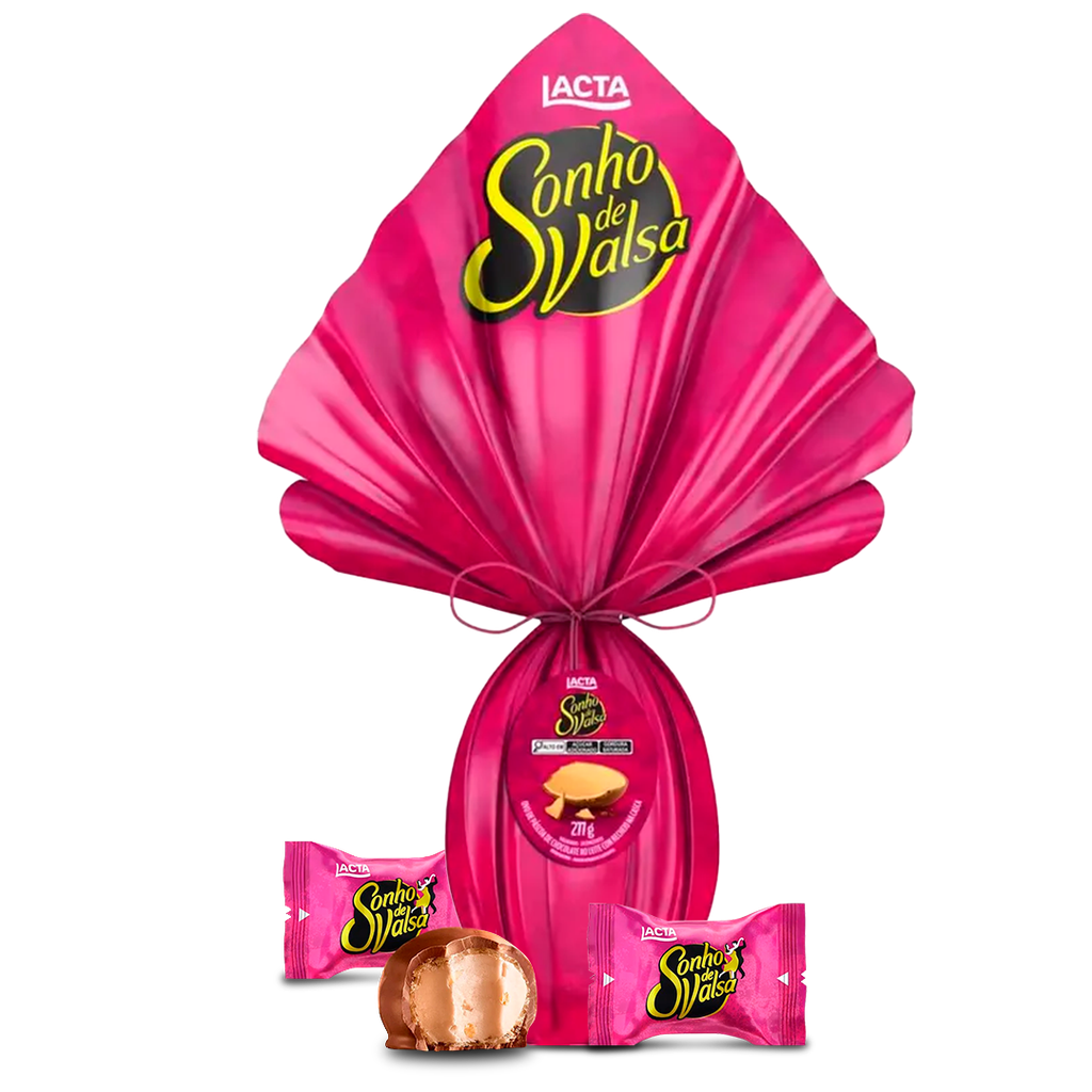 HUEVO DE PASCUA SONHO DE VALSA LACTA 277g 