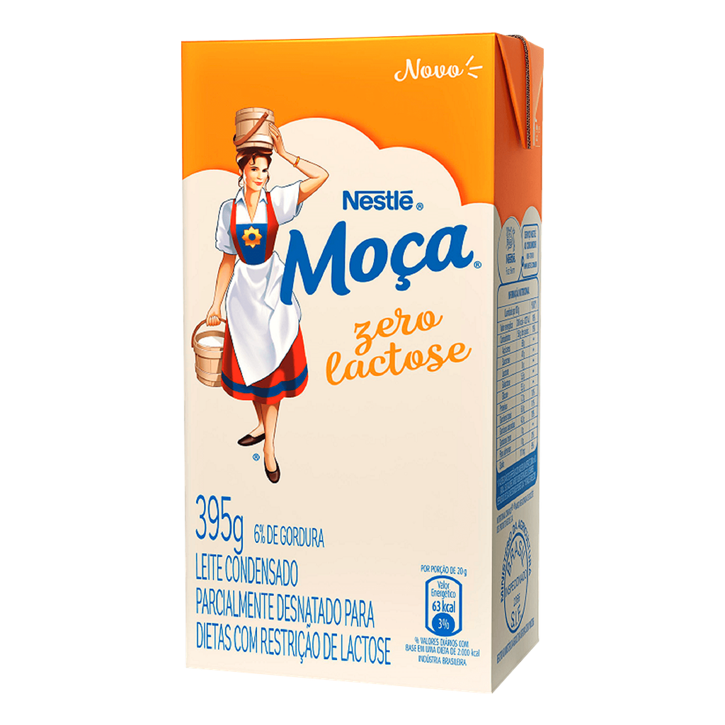 LECHE CONDENSADA CERO LACTOSA NESTLÉ MOÇA 395g