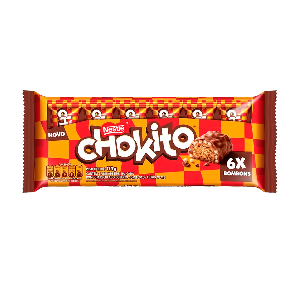 CHOCOLATE CHOKITO 114g - 6 Unidades