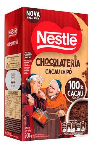 CACAO EN POLVO 100% NESTLÉ 200g 