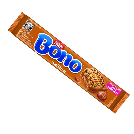 [000339] GALLETA RELLENA DE DULCE DE LECHE BONO - 90g