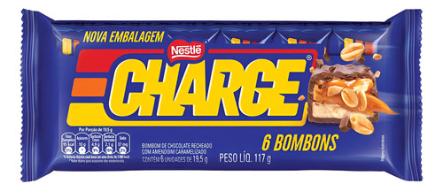 [000136] CHOCOLATE CHARGE 117G - 6 UNIDADES
