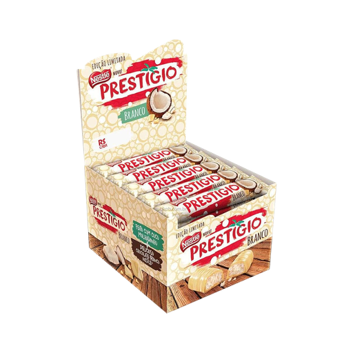 [DP000276] EMPAQUE DE CHOCOLATES PRESTIGIO BLANCO - 30 UNIDADES