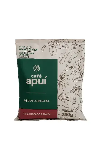 [000549] CAFÉ ESPECIAL APUI TOSTADO Y MOLIDO AGROFLORESTAL ORGANICO 250G