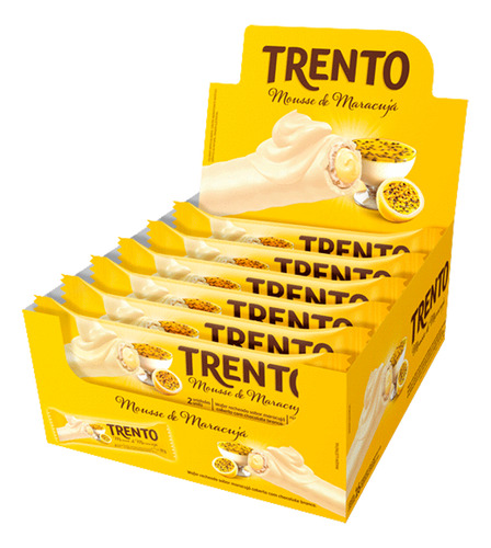 [DP000274] EMPAQUE DE CHOCOLATES TRENTO MOUSSE DE MARACUYÁ - 16 Unidades