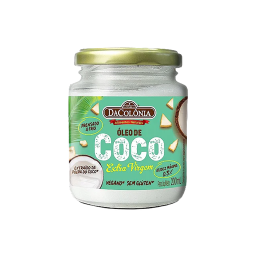 [000033] ACEITE DE COCO DACOLÔNIA EXTRA VIRGEN - 200ml