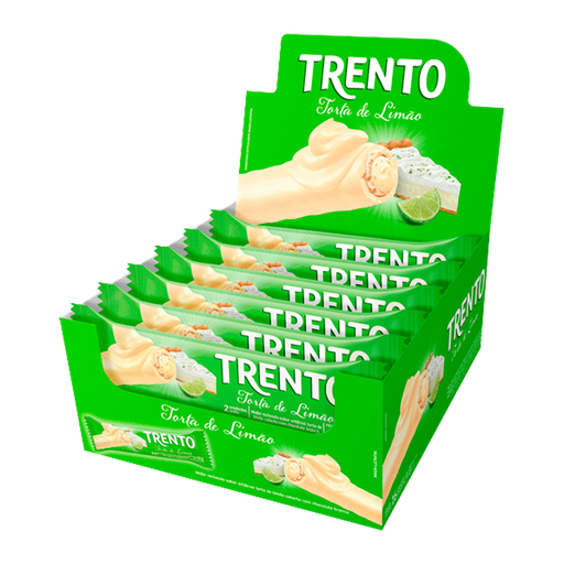 [D00290] EMPAQUE DE CHOCOLATES TRENTO TORTA DE LIMÓN - 16 Unidades