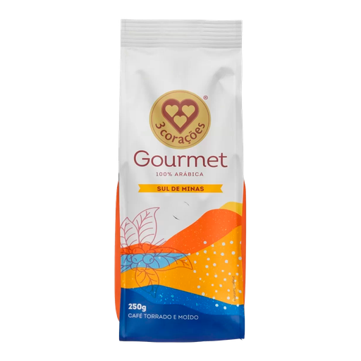 [000212] CAFÉ 3 CORAÇÕES GOURMET SUR DE MINAS - 250g
