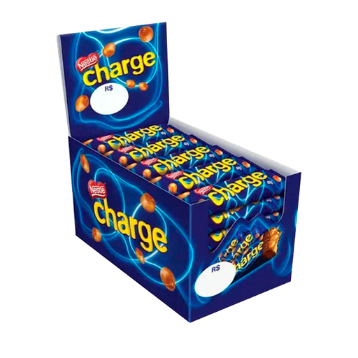 [D00281] EMPAQUE DE CHOCOLATES NESTLÉ CHARGE - 30 Unidades
