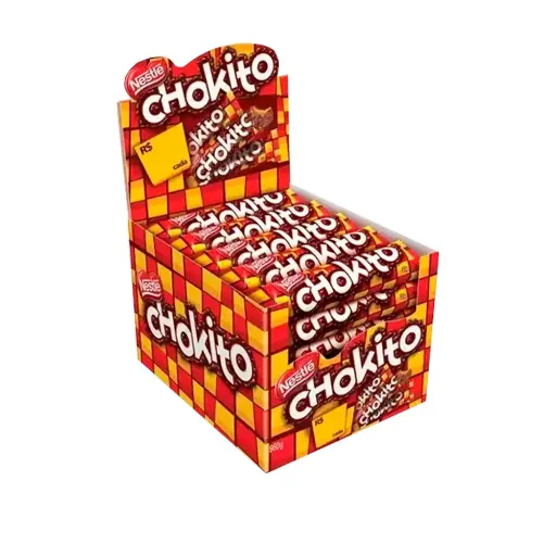[D00297] EMPAQUE DE CHOCOLATES NESTLÉ CHOKITO - 30 Unidades