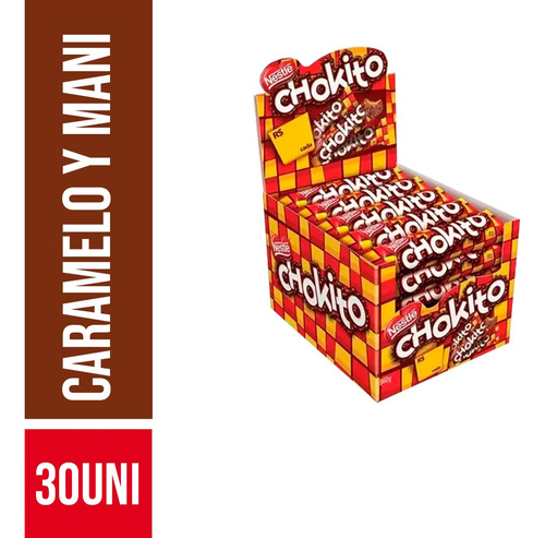 [DP000297] EMPAQUE DE CHOCOLATES NESTLÉ CHOKITO - 30 Unidades