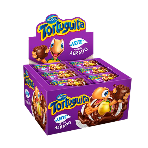 [D00283] EMPAQUE DE CHOCOLATES TORTUGUITA AERADO - 24 Unidades