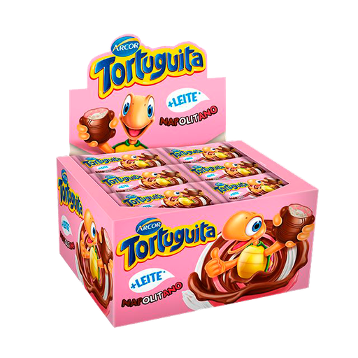 [DP000302] EMPAQUE DE CHOCOLATES TORTUGUITA NAPOLITANO - 24 Unidades