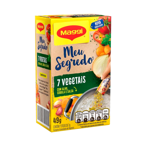 [000140] CONDIMENTO MAGGI MI SECRETO 7 VEGETALES - 49g