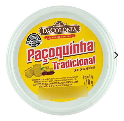 [000198] PACOCA TRADICIONAL 210G