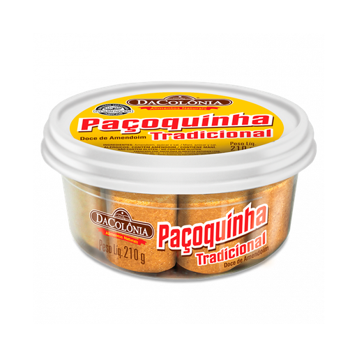 [00198] PAÇOQUINHA TRADICIONAL - 210g