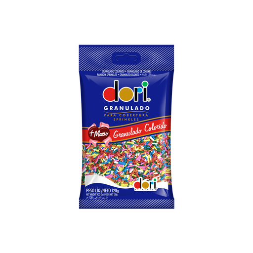 [000166] GRANULADO COLORIDO DORI - 120g