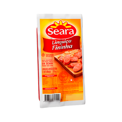 [000018] LINGUIÇA CALABRESA FINITA SEARA  215g