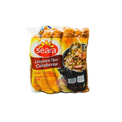 [000017] LINGUIÇA CALABRESA SEARA - 2,5kg