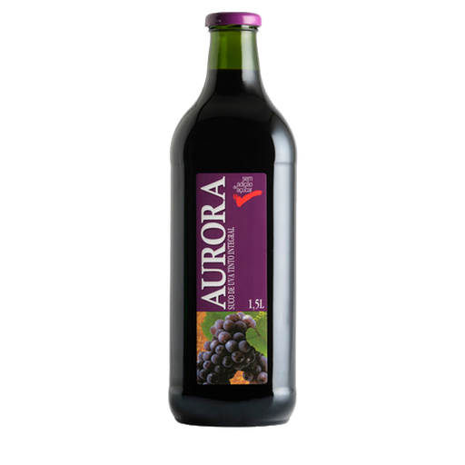 [00129] JUGO DE UVA ROJA INTEGRAL AURORA - 1,5l