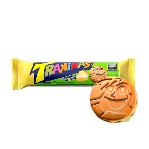 [000068] GALLETAS TRAKINAS SABOR LIMA - 126g