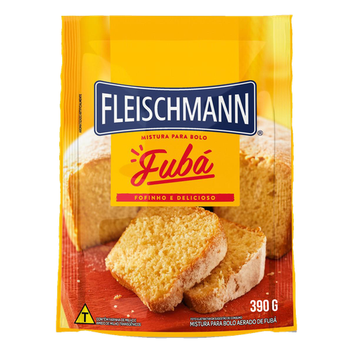 [000115] PREMEZCLA BIZCOCHO DE MAIZ (FUBÁ) FLEISCHMANN - 390g