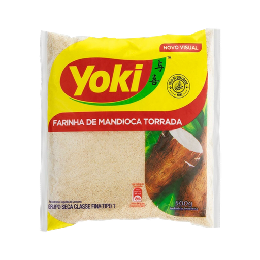 [000170] HARINA DE MANDIOCA TOSTADA YOKI - 500g