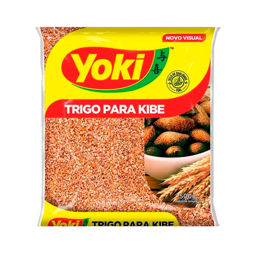 [000162] TRIGO BURGOL PARA KIBBE YOKI 500G