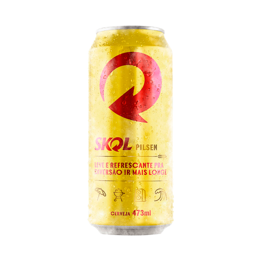 [000154] CERVEZA SKOL PILSEN - 473ml