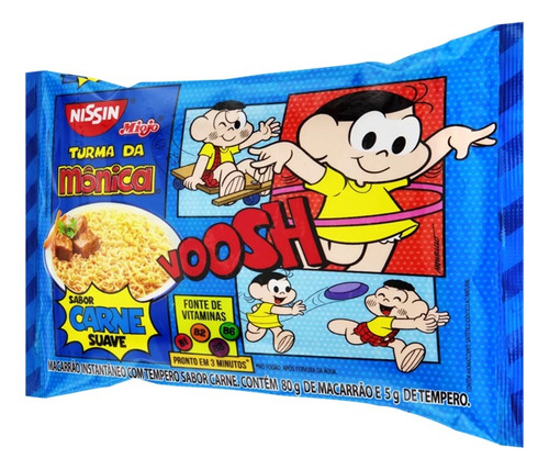 [000175] NISSIN FIDEO INSTANTÁNEO CARNE SUAVE - 80g