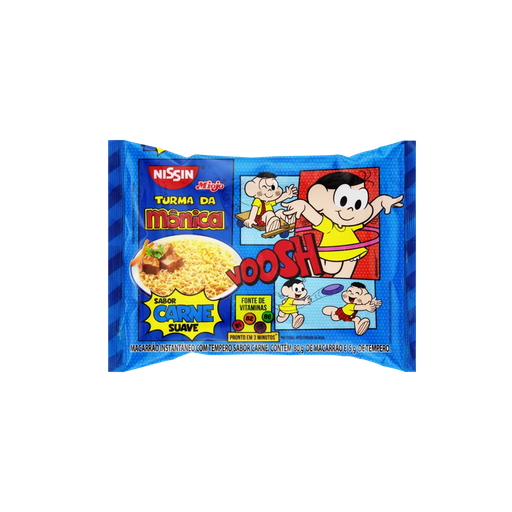 [000175] NISSIN FIDEO INSTANTÁNEO CARNE SUAVE - 80g