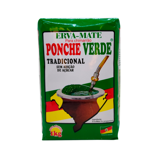 [000063] YERBA MATE PONCHE VERDE TRADICIONAL - 1kg