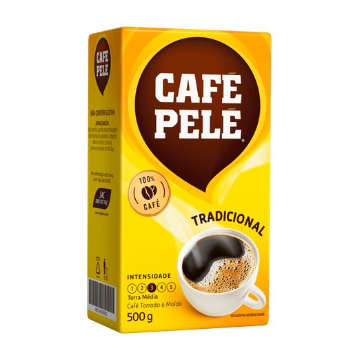 [000324] CAFÉ MOLIDO PELÉ TRADICIONAL - 500g