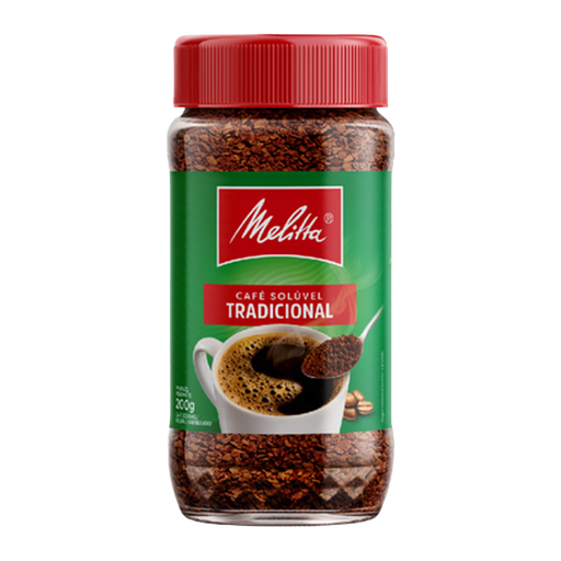 [000144] CAFÉ SOLUBLE MELITTA TRADICIONAL - 200g