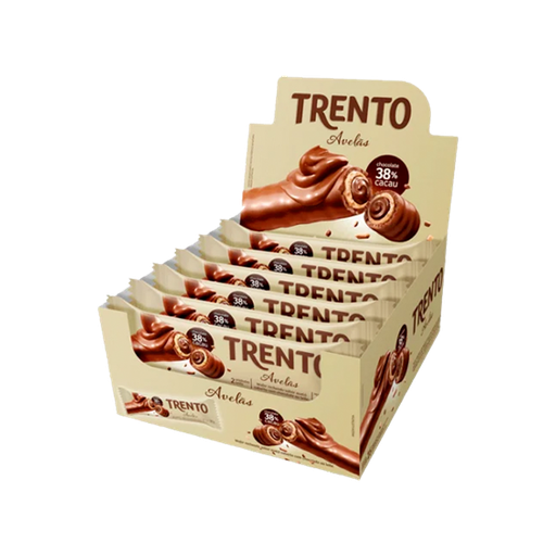 [DP000285] EMPAQUE DE  CHOCOLATES TRENTO AVELLANA - 16 Unidades