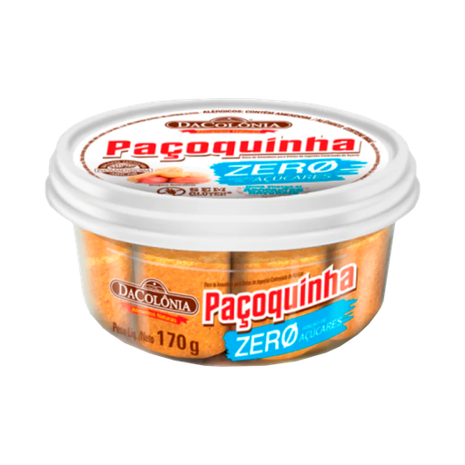 [00408] PAÇOCA CERO AZÚCAR DACOLÔNIA - 170g
