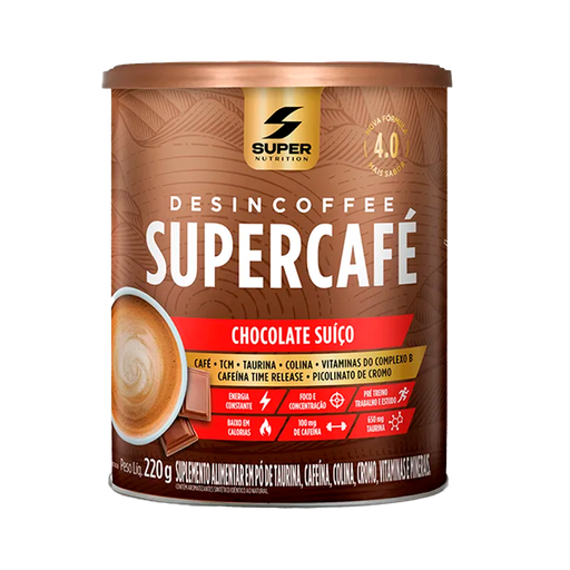 [000367] SUPERCÁFE DESINCOFFEE CHOCOLATE SUIZO 220G